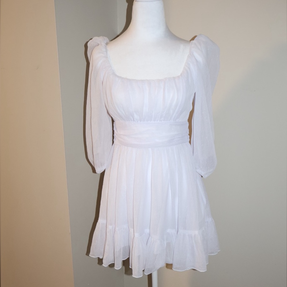White Mini Dress